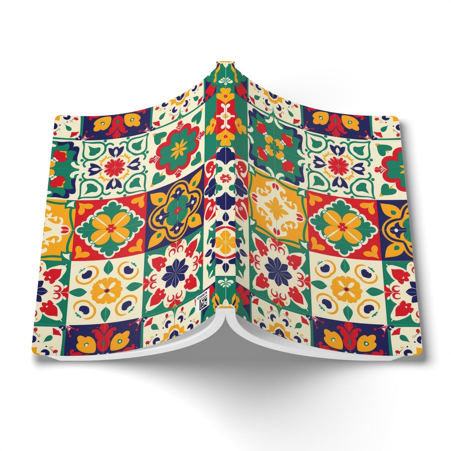 Mexican Tile Softcover Journal (50 or 100 sheets)