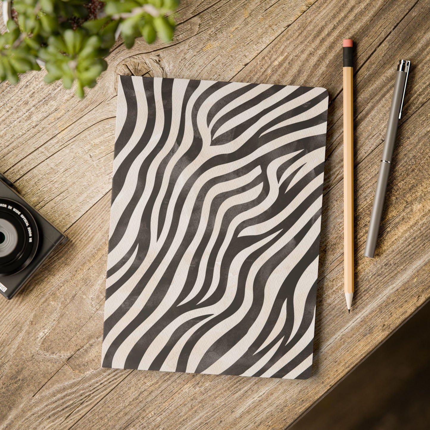 Zebra Softcover Journal (50 or 100 sheets)