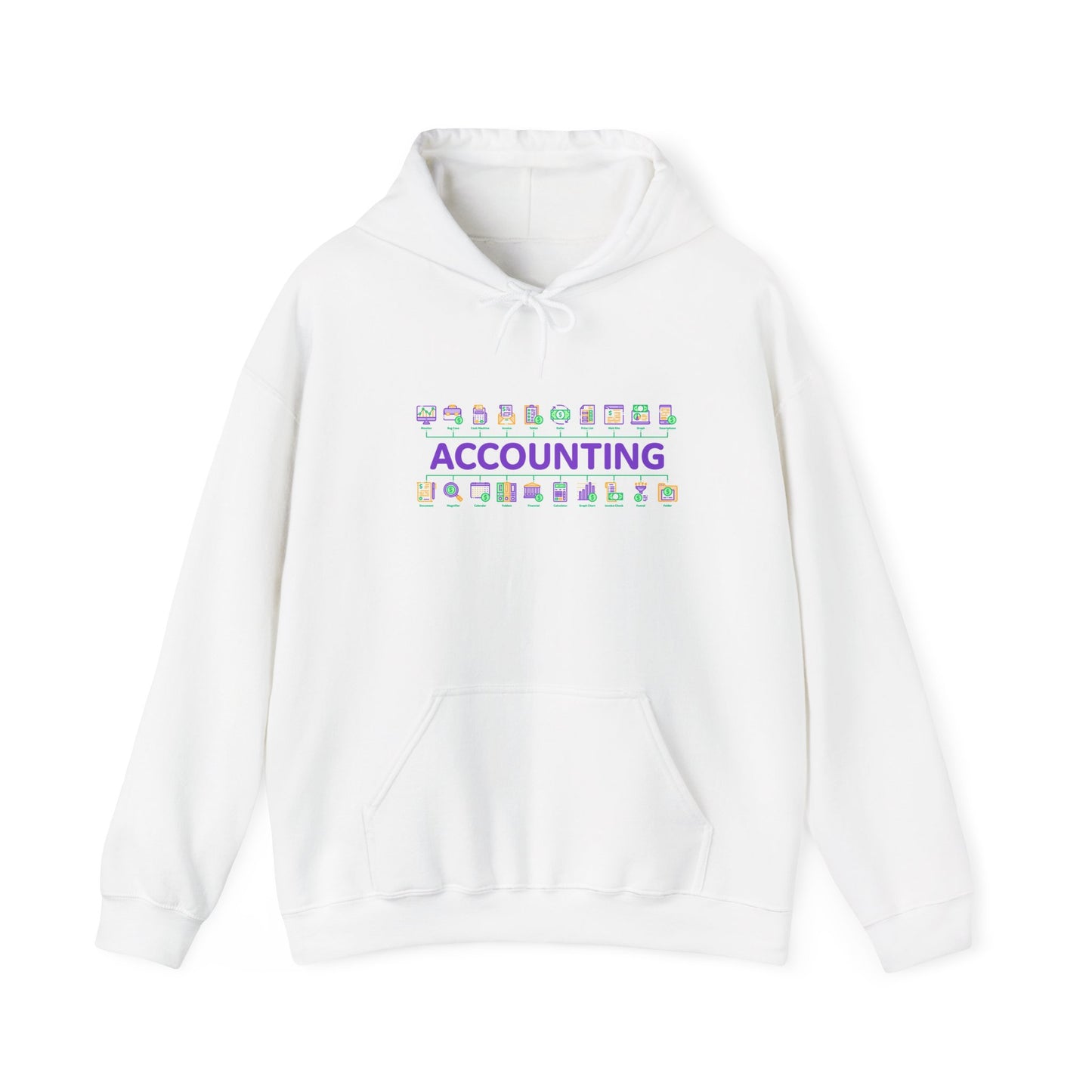 Accounting Unisex Heavy Blend™ Hooded Sweatshirt