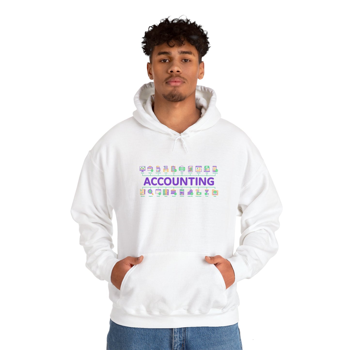 Accounting Unisex Heavy Blend™ Hooded Sweatshirt