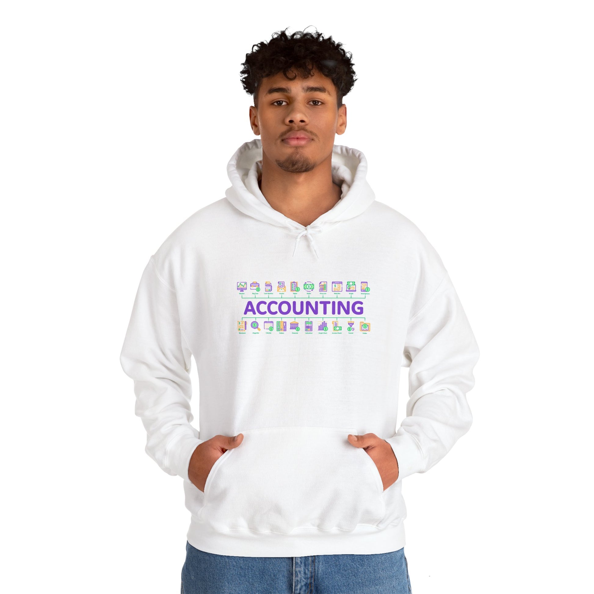 Accounting Unisex Heavy Blend™ Hooded Sweatshirt